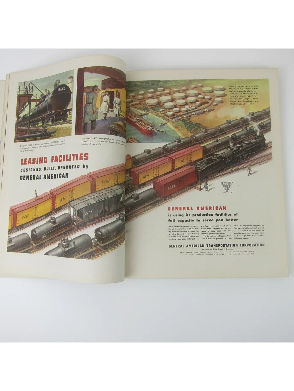 Vintage FORTUNE Magazine June 1948 Oldsmobile, Cadillac, Austin England Car Ads